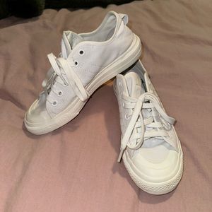 Women’s adidas nizza! Worn once, perfect condition!